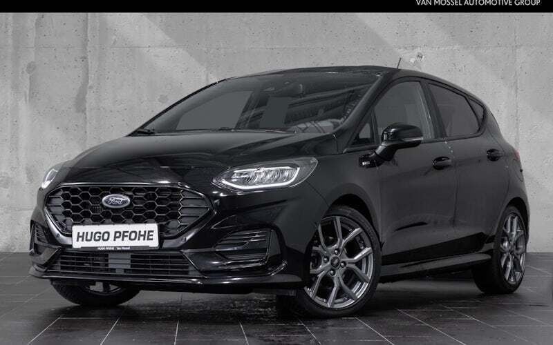 Obsidian schwarz Gebraucht 2023 Ford Fiesta ST-Line Kleinwagen | 17.150 € (Guter Preis) - Bild 1/4