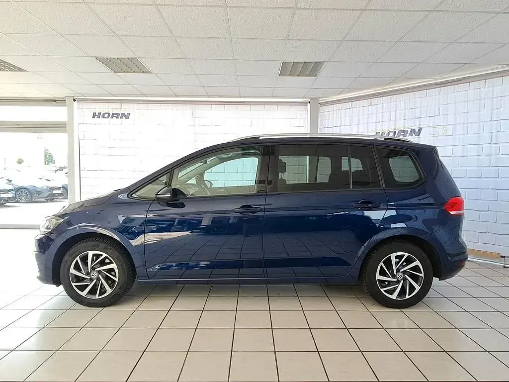 Gebraucht VW Touran Sound 150 PS (110 kW) 2018 Atlantic blue metallic Van / Kleinbus