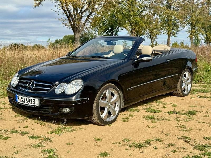 Schwarz Gebraucht 2007 Mercedes CLK280 Avantgarde Cabrio | 9.900 € (Fairer Preis) - Bild 1/4