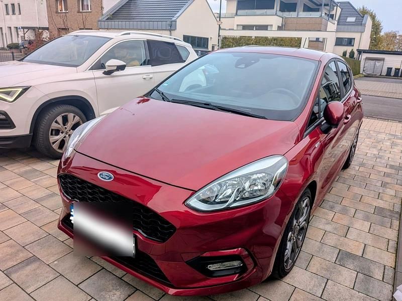Gebraucht Ford Fiesta ST-Line 101 PS (74 kW) 2018 Rot Kleinwagen
