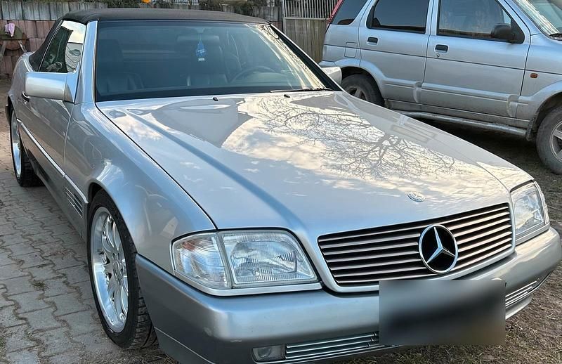 Gebraucht Mercedes SL320 231 PS (169 kW) 1993 Silber Cabrio