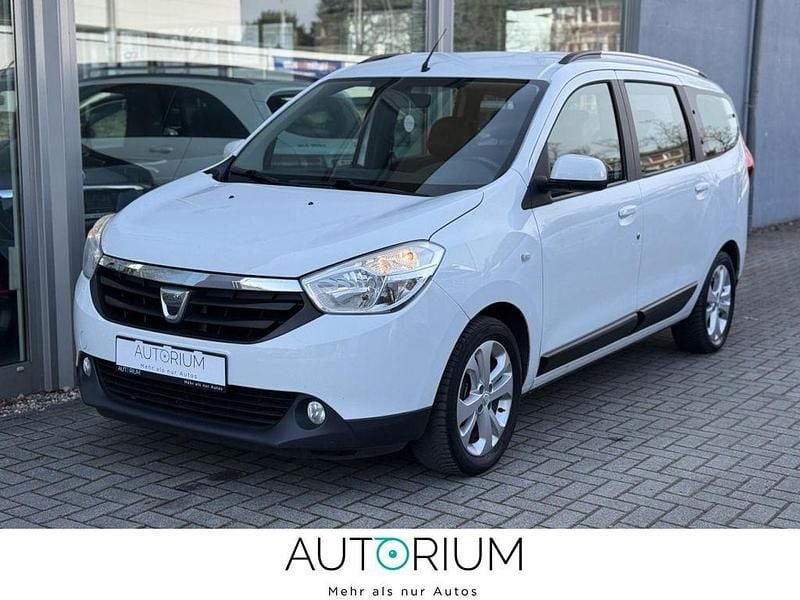 Gebraucht Dacia Lodgy Prestige 107 PS (78 kW) 2014 Weiß Van / Kleinbus