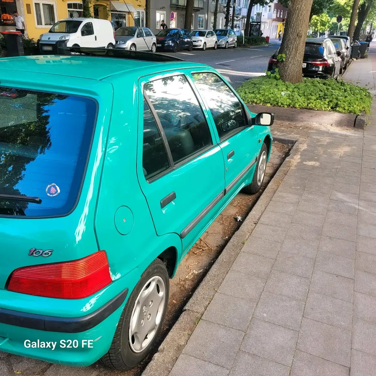 Gebraucht Peugeot 106 45 PS (33 kW) 1996 Grün Kleinwagen