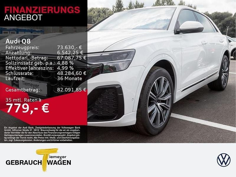 Gebraucht Audi Q8 S-Line 286 PS (210 kW) 2024 Weiß SUV