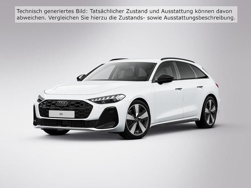 Gletscherweiß metallic (metallic) Gebraucht 2025 Audi A5 Ambiente Kombi | 47.450 € (Superpreis) - Bild 1/4