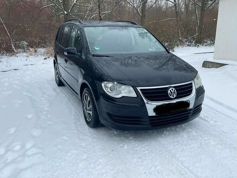 Gebraucht VW Touran United 170 PS (125 kW) 2008 Schwarz Van / Kleinbus