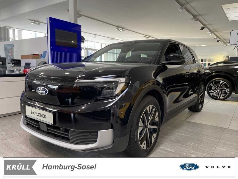 Black metallic Neu 2025 Ford Explorer Extended Range SUV | 55.444 € (Fairer Preis) - Bild 1/4