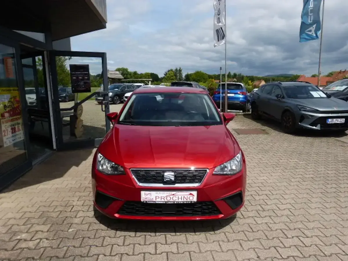 Gebraucht Seat Ibiza Style 95 PS (69 kW) 2017 Desire rot metallic Limousine