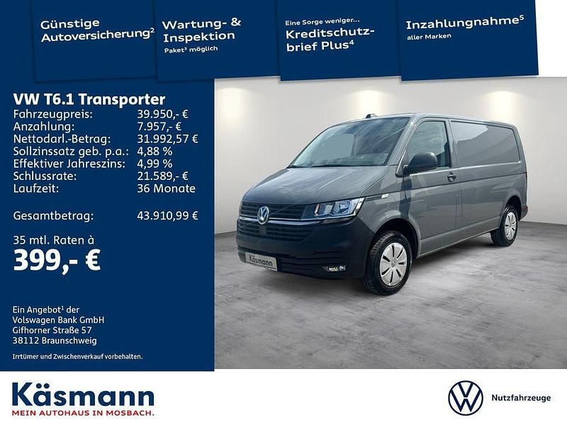 Grau Neu 2024 VW T6.1 Van | 39.950 € (Superpreis) - Bild 1/4