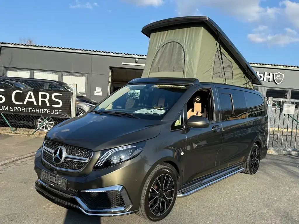 Gebraucht Mercedes V250 Marco Polo 163 PS (119 kW) 2017 Grün Van / Kleinbus