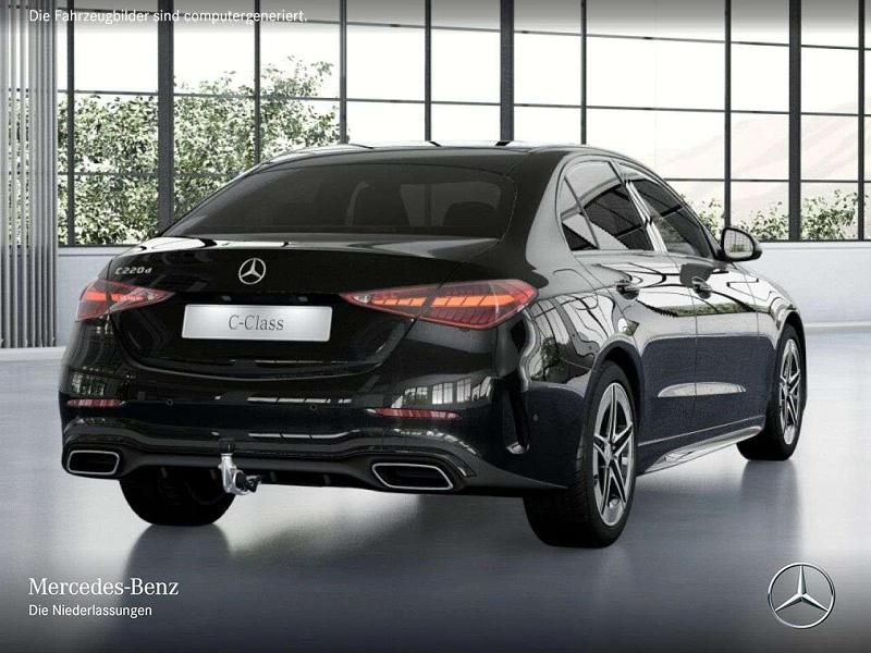 Gebraucht Mercedes C220 AMG line 200 PS (147 kW) 2025 Schwarz Limousine