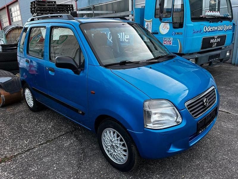 Gebraucht Suzuki Wagon R+ GL 76 PS (55 kW) 2002 Blau Van / Kleinbus