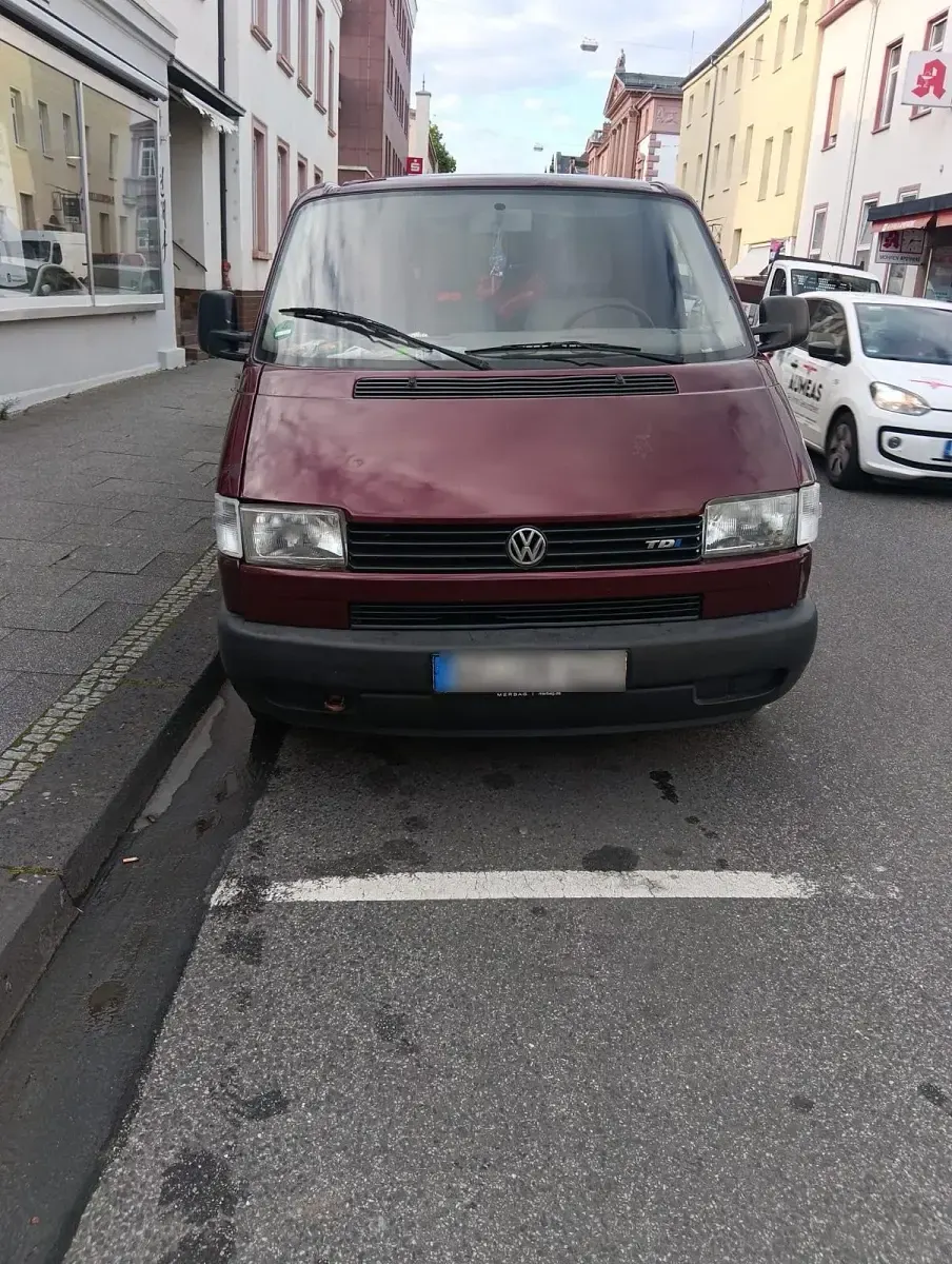 Gebraucht VW T4 2001 Rot Van