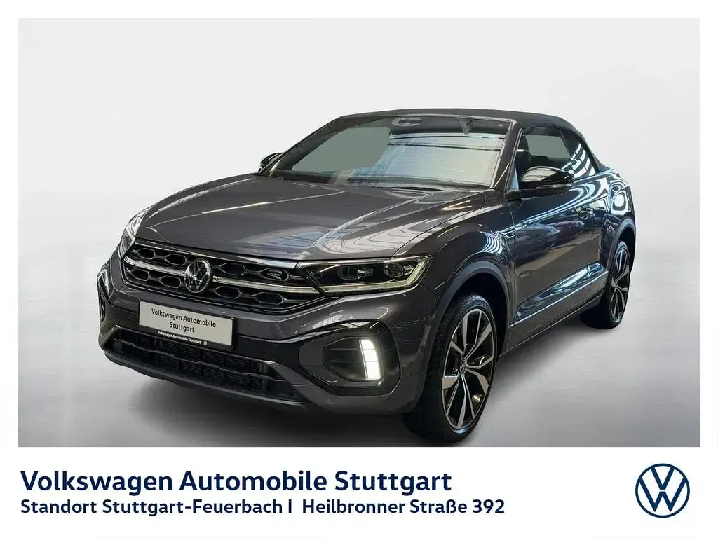 Gebraucht VW T-Roc Cabriolet R-line 150 PS (110 kW) 2023 Grün Cabrio