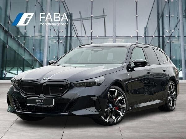 Schwarz (m carbonschwarz ) Gebraucht 2025 BMW i5 Comfort Edition Limousine | 99.980 € - Bild 1/4