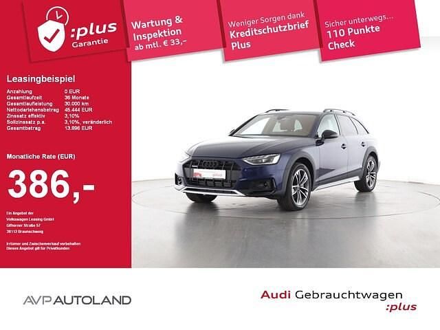 Navarrablau metallic Gebraucht 2024 Audi A4 Allroad Ambiente Kombi | 45.444 € (Etwas zu teuer) - Bild 1/2