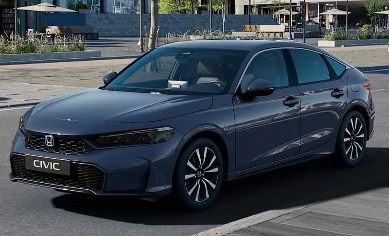 Neu Honda Civic Elegance 143 PS (105 kW) 2026 Seabed blue p. Limousine