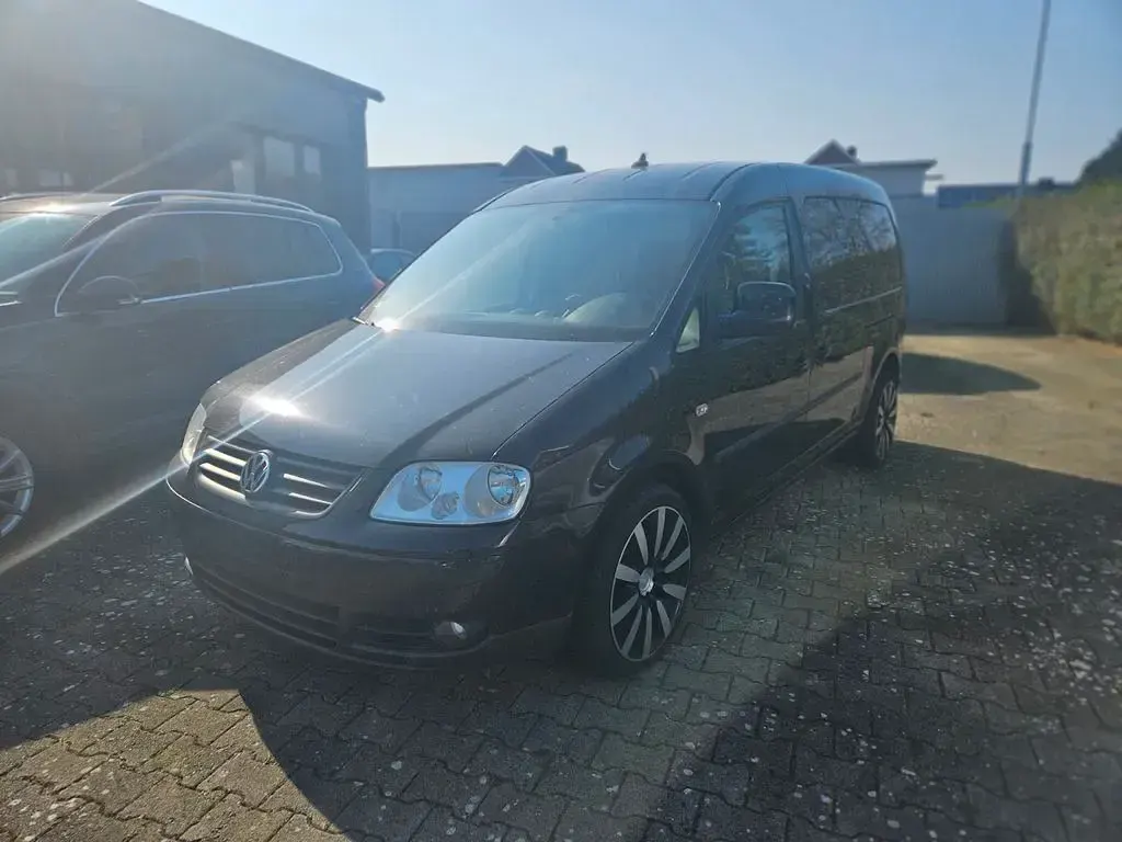 Gebraucht VW Caddy Life 140 PS (102 kW) 2008 Schwarz Van / Kleinbus
