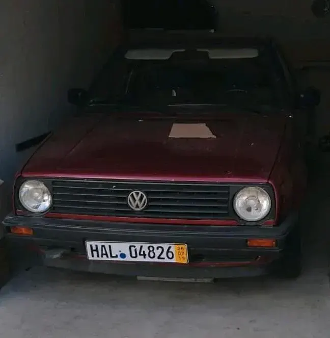 Gebraucht VW Golf II 54 PS (39 kW) 1990 Rot Kleinwagen