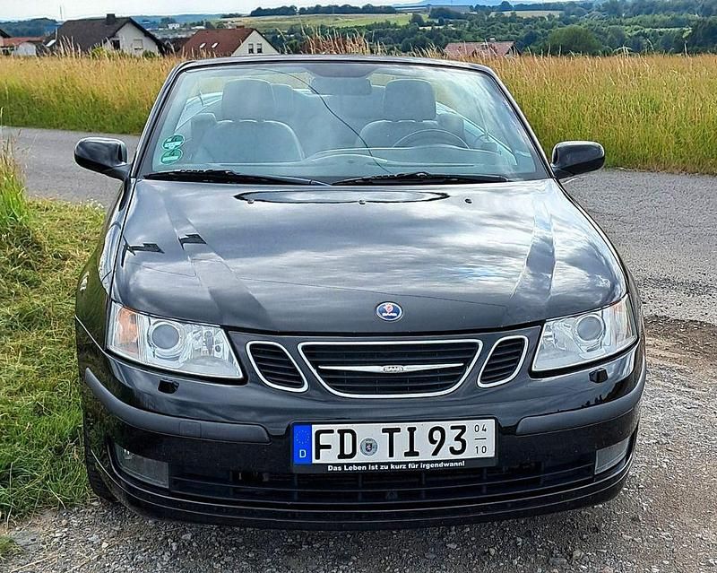 Używany Saab 9-3 Cabriolet Vector 175 KM (128 kW) 2006 Czarny Kabriolet