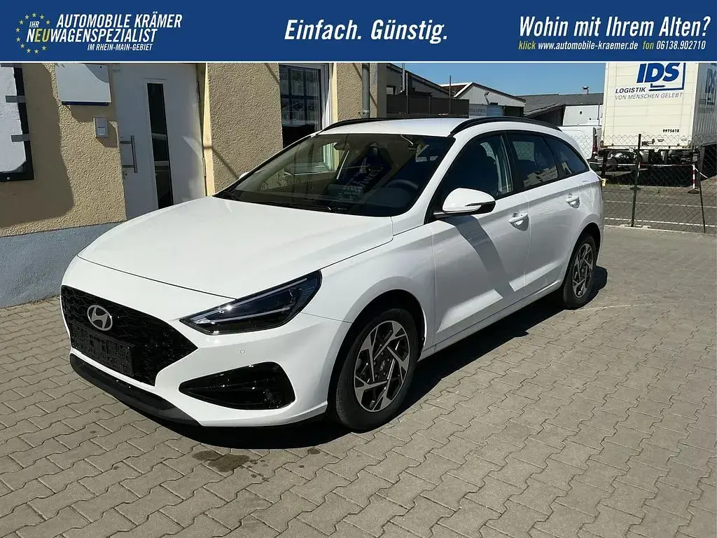 Neu Hyundai i30 GO! 150 PS (110 kW) 2026 Sailing blue (perleffekt) Limousine