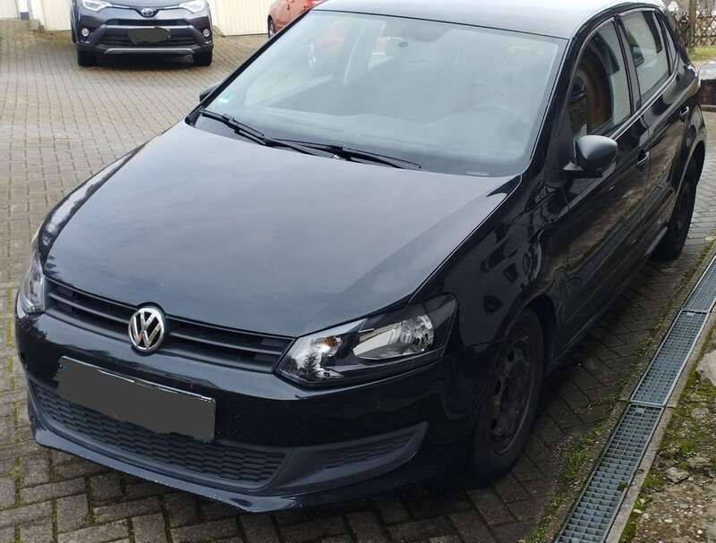 Gebraucht VW Polo Trendline 69 PS (50 kW) 2009 Schwarz Limousine