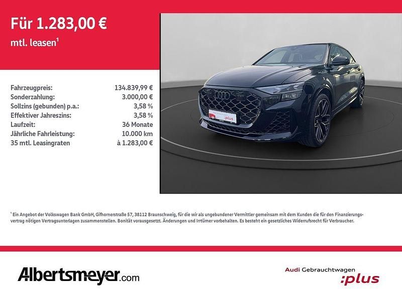 Schwarz Gebraucht 2024 Audi RS Q8 Ambiente SUV | 134.840 € (Teuer) - Bild 1/4