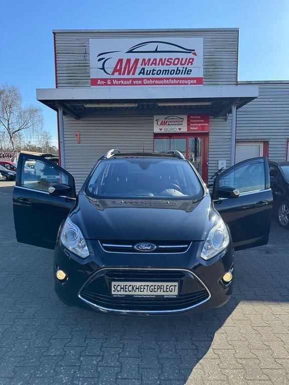 Gebraucht Ford Grand C-Max Titanium 163 PS (119 kW) 2015 Schwarz Van / Kleinbus