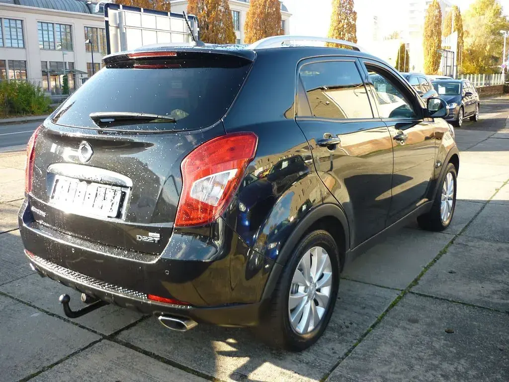 Gebraucht SsangYong Korando Sapphire 178 PS (130 kW) 2016 Schwarz SUV