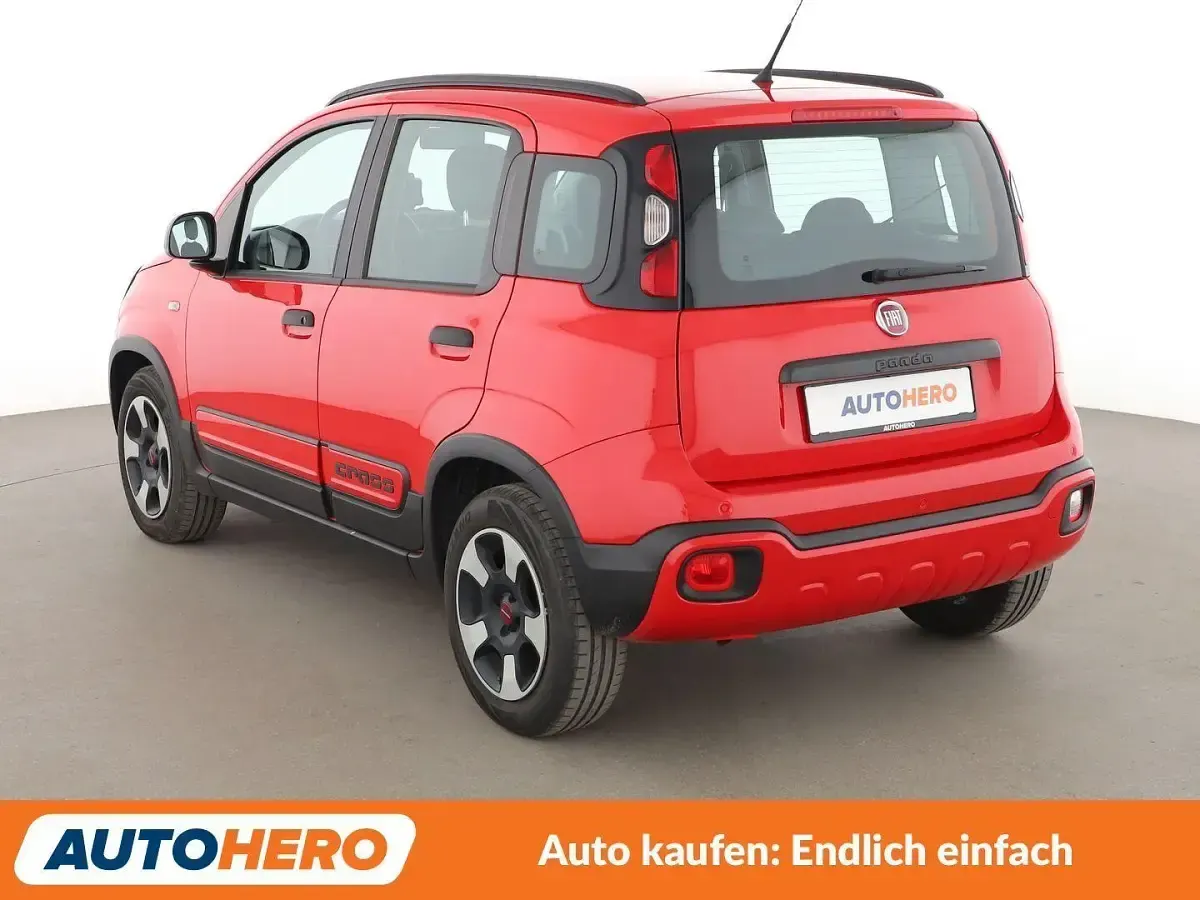 Gebraucht Fiat Panda Cross Cross 69 PS (50 kW) 2018 Rot Kleinwagen