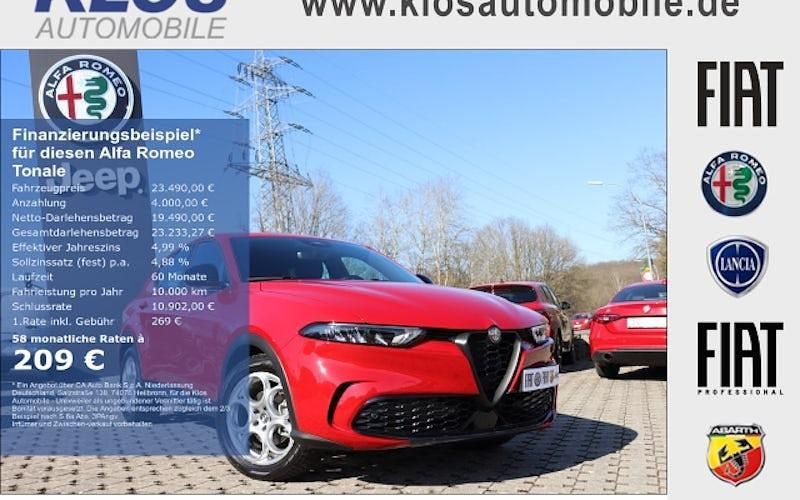 Gebraucht Alfa Romeo Tonale Sprint 131 PS (96 kW) 2023 Rot SUV
