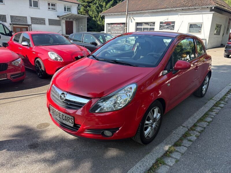Rot Gebraucht 2009 Opel Corsa Edition Kleinwagen | 2.650 € (Fairer Preis) - Bild 1/4