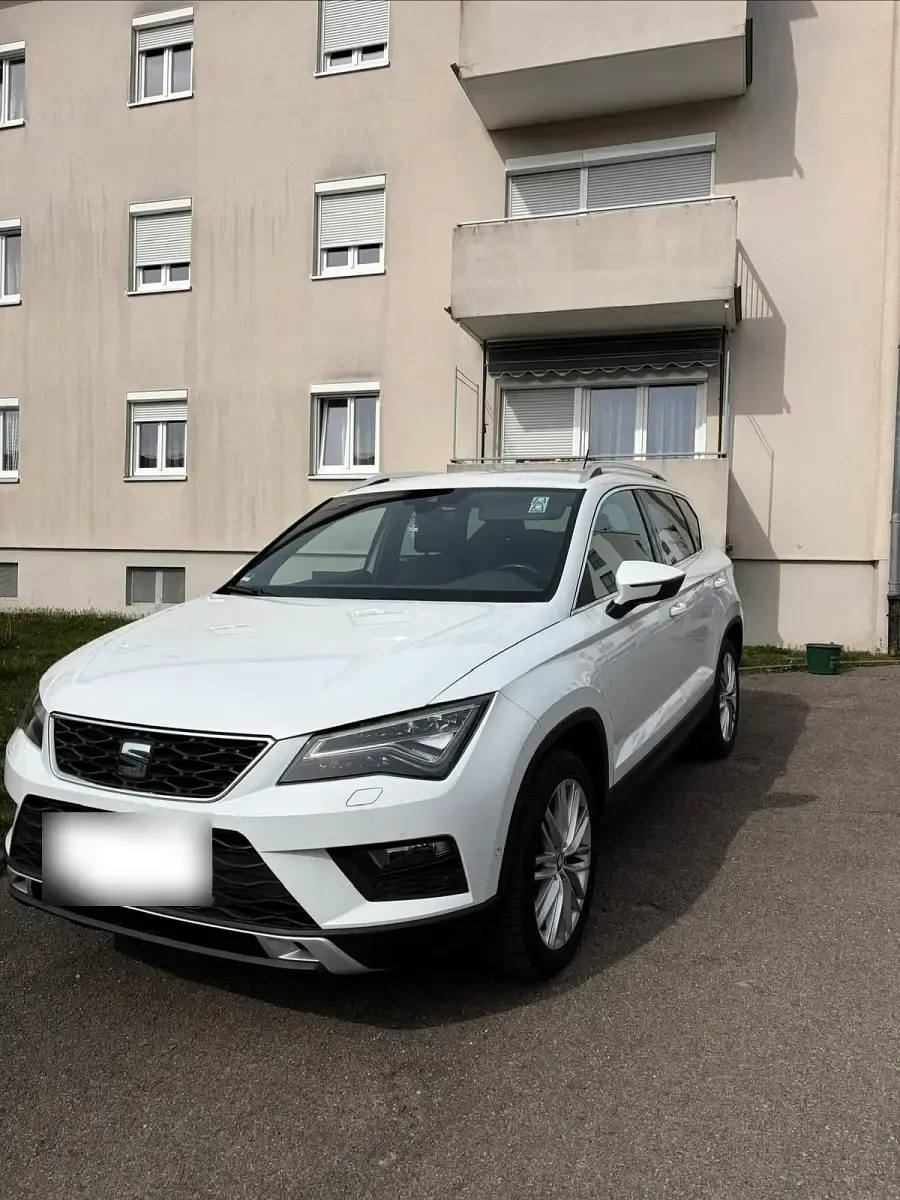 Używany Seat Ateca 190 KM (139 kW) 2017 Biały SUV