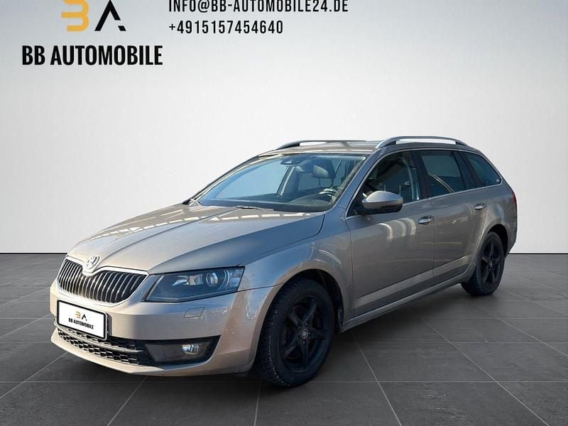 Beige Gebraucht 2014 Skoda Octavia Elegance Kombi | 9.400 € (Guter Preis) - Bild 1/3