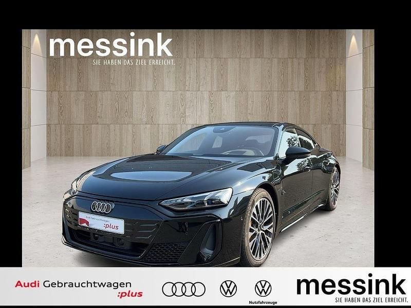 Mythosschwarz metallic Gebraucht 2024 Audi e-tron GT quattro Ambiente Limousine | 89.850 € (Etwas zu teuer) - Bild 1/4