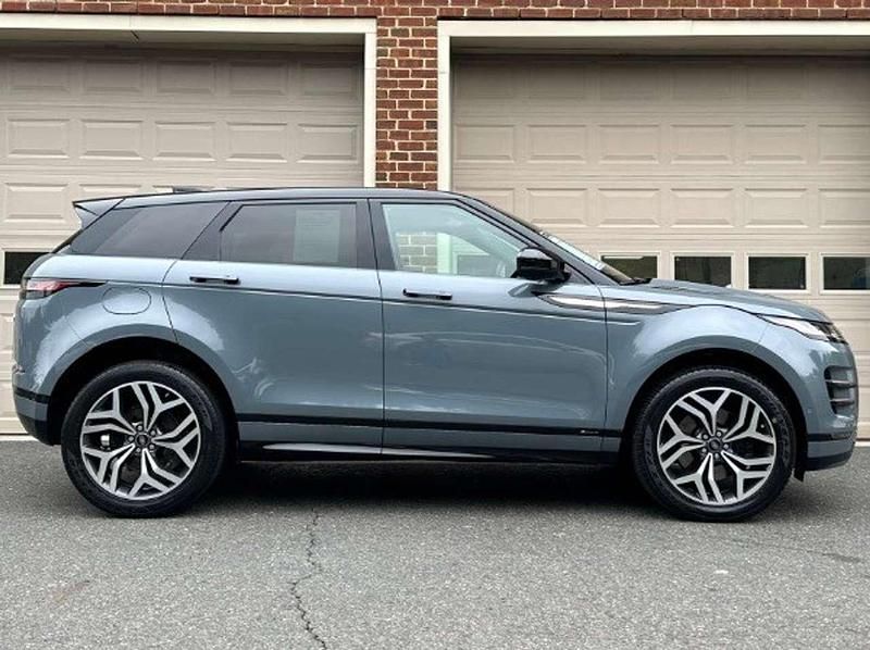 Blau Gebraucht 2020 Land Rover Range Rover evoque First Edition SUV | 28.900 € (Superpreis) - Bild 1/4