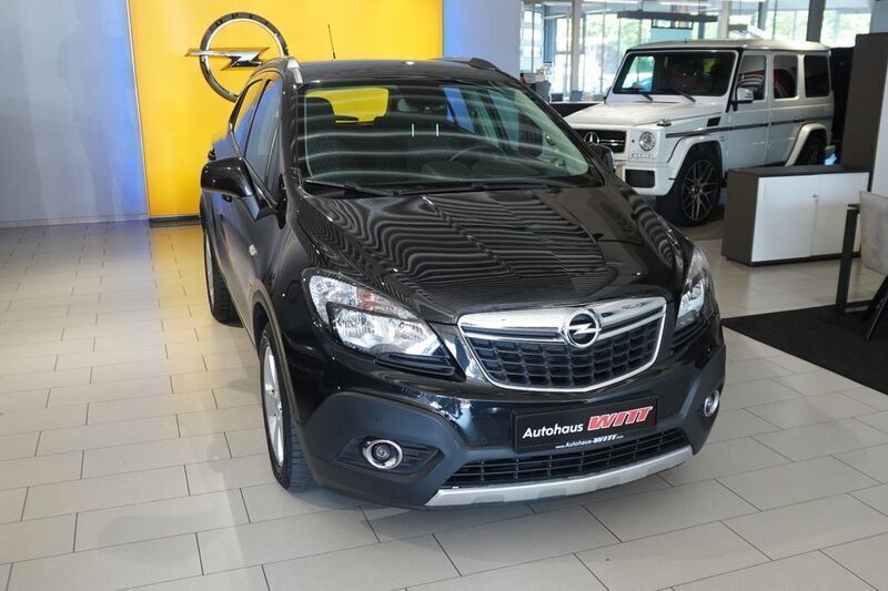 Karbonschw graphitschw midnigh Gebraucht 2015 Opel Mokka Edition SUV | 9.980 € (Guter Preis) - Bild 1/4