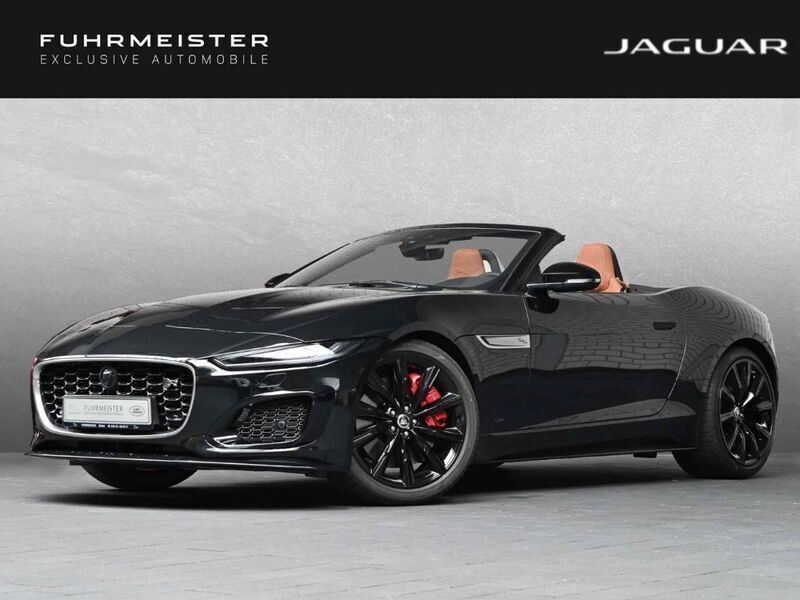 Santorini black Gebraucht 2023 Jaguar F-Type R Cabrio | 126.440 € - Bild 1/4