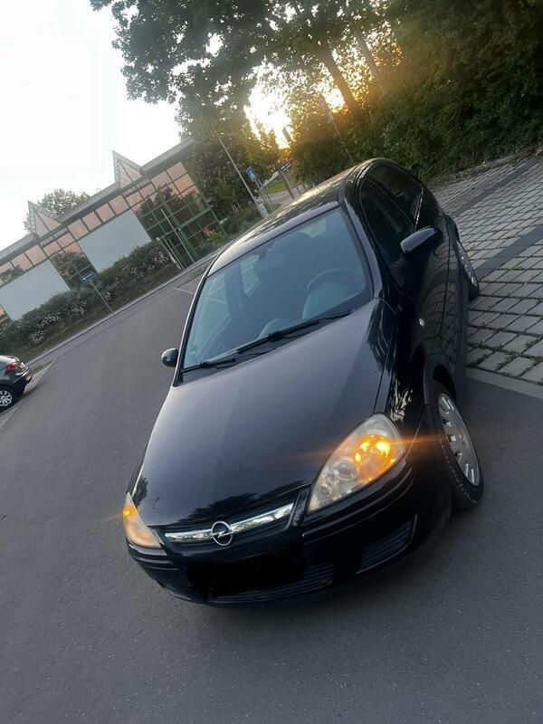 Schwarz Gebraucht 2005 Opel Corsa Kleinwagen | 1.550 € (Fairer Preis) - Bild 1/4