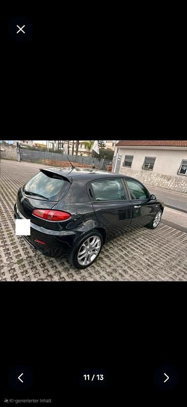 Gebraucht Alfa Romeo 147 105 PS (77 kW) 2008 Schwarz Kleinwagen