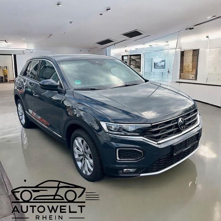 Grau Gebraucht 2021 VW T-Roc Sport SUV | 21.990 € (Guter Preis) - Bild 1/4