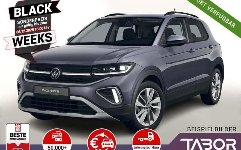 Grau Neu 2025 VW T-Cross Life SUV | 25.788 € (Guter Preis) - Bild 1/4