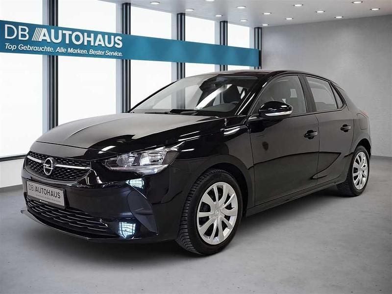 Schwarz Gebraucht 2022 Opel Corsa Edition Kleinwagen | 10.350 € (Superpreis) - Bild 1/4