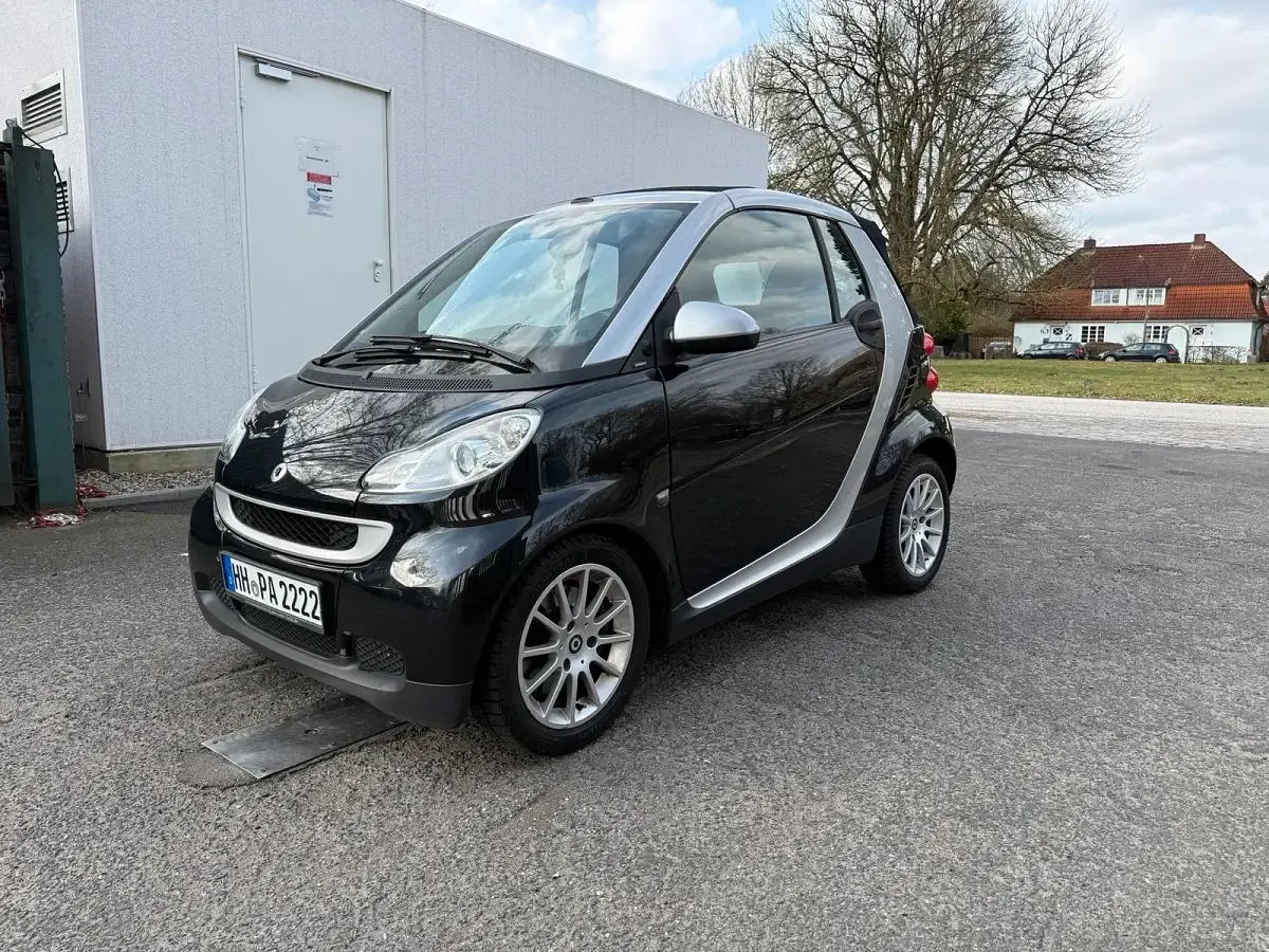 Gebraucht Smart ForTwo Cabrio 71 PS (52 kW) 2009 Schwarz Cabrio