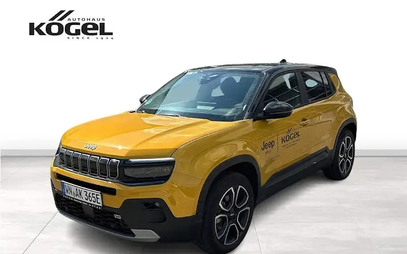 Usata Jeep Avenger EV Summit 114 kW (156 CV) 2023 Giallo SUV