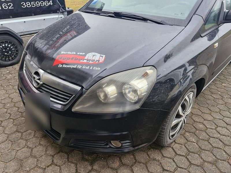 Gebraucht Opel Zafira 105 PS (77 kW) 2007 Schwarz Van / Kleinbus