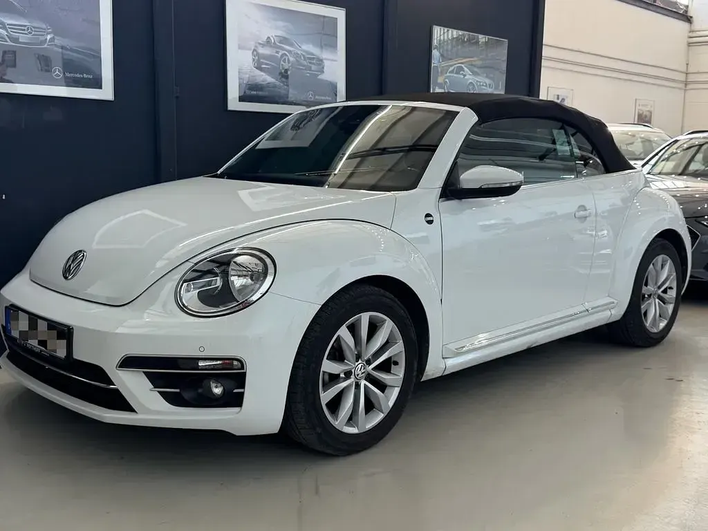 Gebraucht VW Beetle Cabriolet Sound 105 PS (77 kW) 2018 Weiß Cabrio