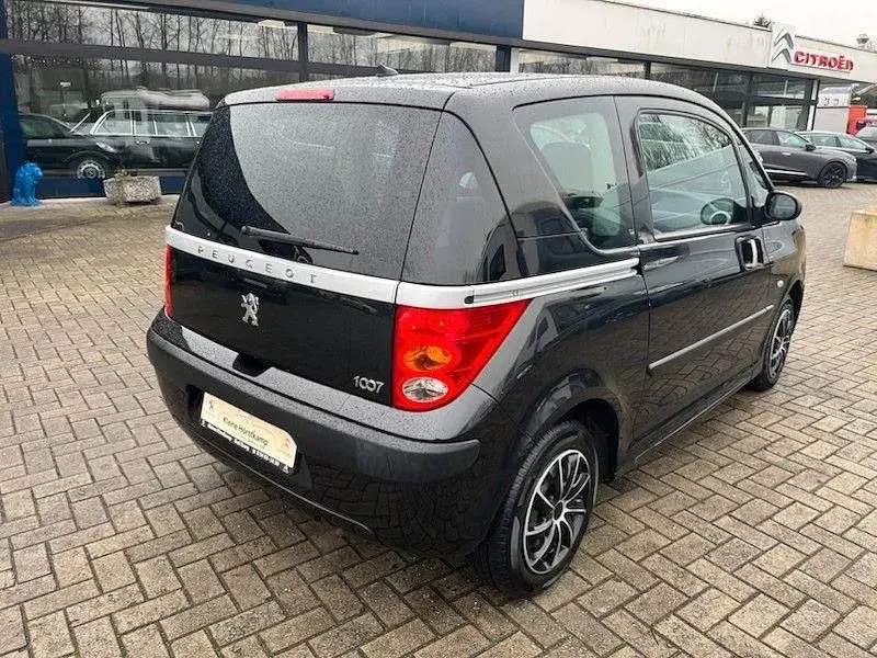 Gebraucht Peugeot 1007 Filou 73 PS (53 kW) 2006 Schwarz Van / Kleinbus