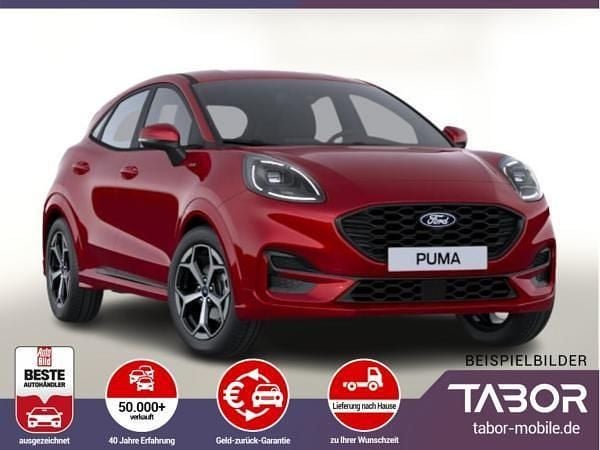 Rot (fantastic red metallic) Neu 2025 Ford Puma Gen-E ST-Line SUV | 24.567 € (Guter Preis) - Bild 1/4