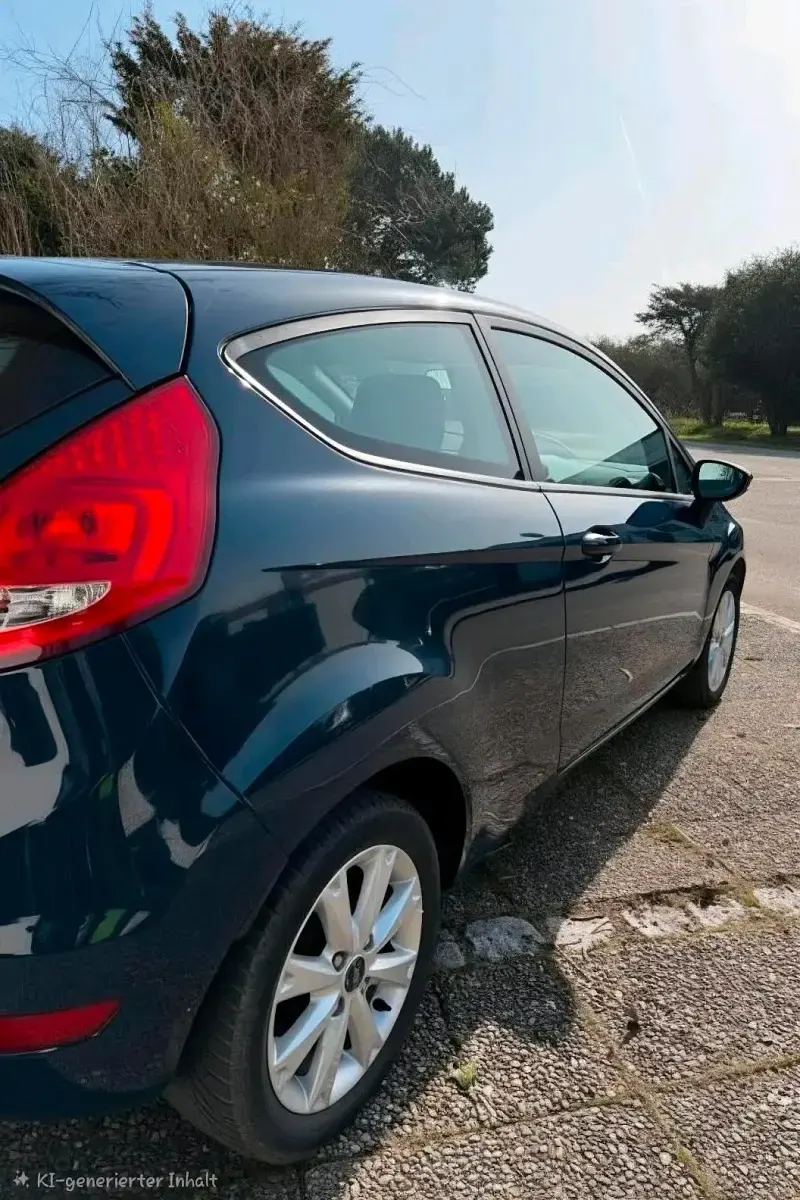 Gebraucht Ford Fiesta 60 PS (44 kW) 2010 Blau Limousine